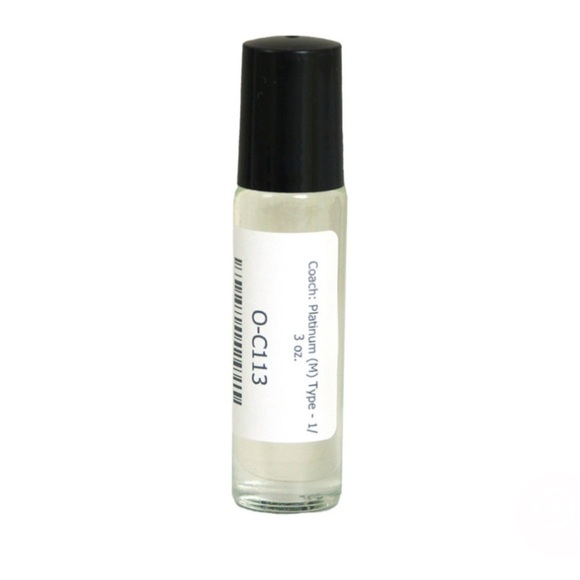 Platinum Type Mens Fragrance Oil in a 1/3 Oz Glass Roll-On Bottle - Picture 3 of 8